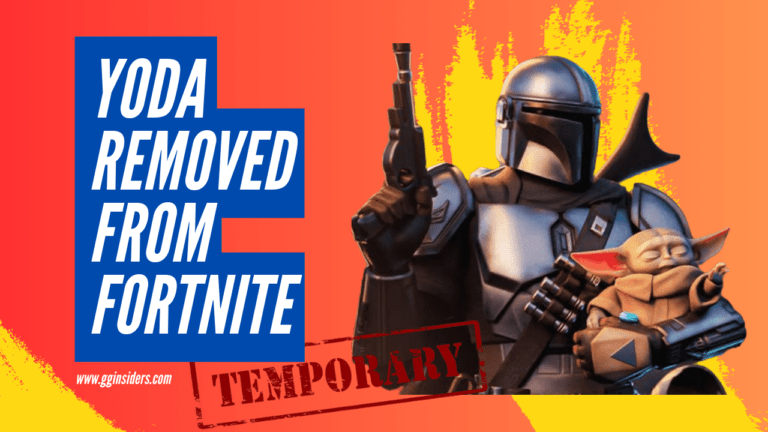 Yoda Removed from Fortnite