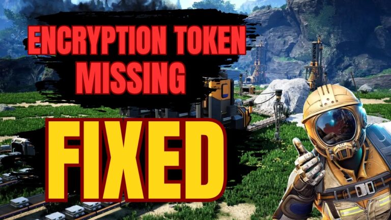 Encryption Token Missing