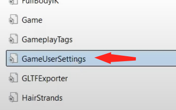 GameUserSettings