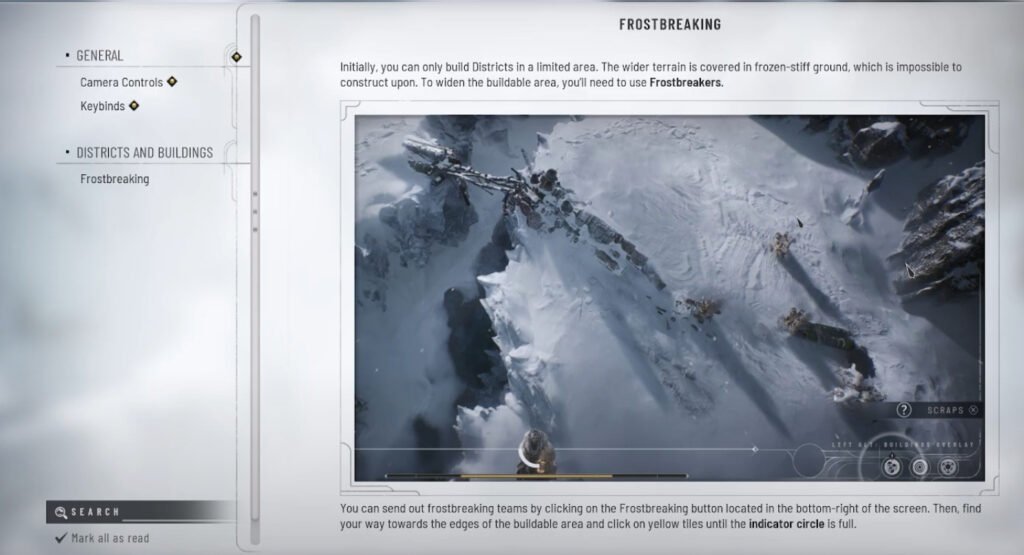 Frostbreaking in-game Tutorial